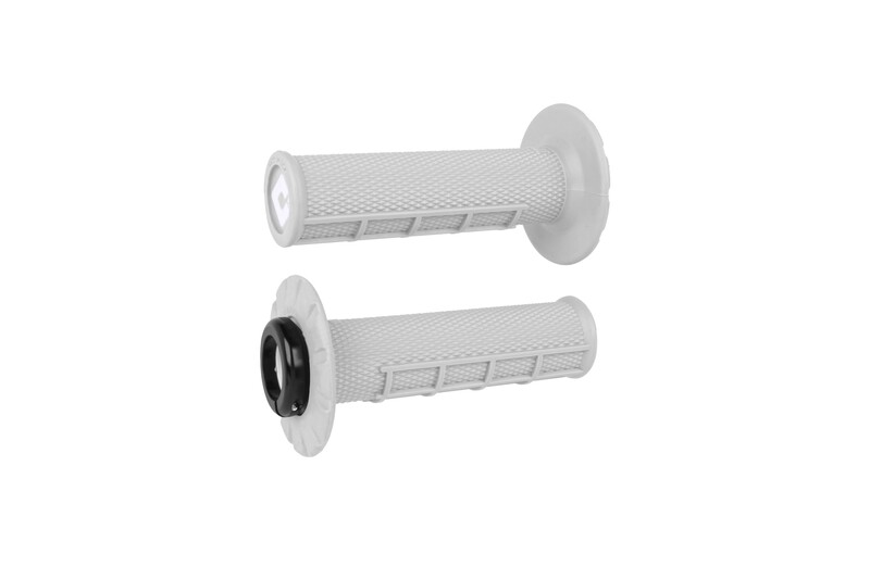 ODI GRIP MX ATV, WHT/BLK