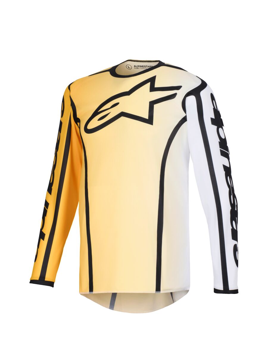 JERSEY FLUID APEX YEL/BLACK 2X
