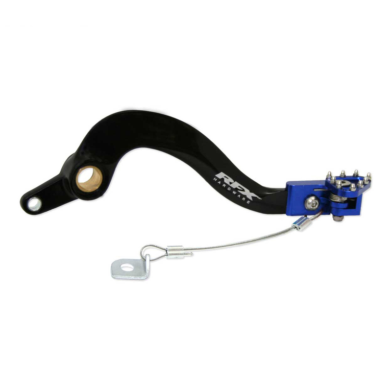 RFX PRO FLEXI-TIP BRAKE PEDAL, BLK/BLU