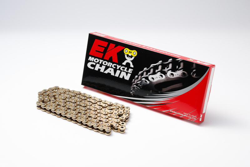 EK CHAIN 415RR CLIP, 142, GLD/GLD